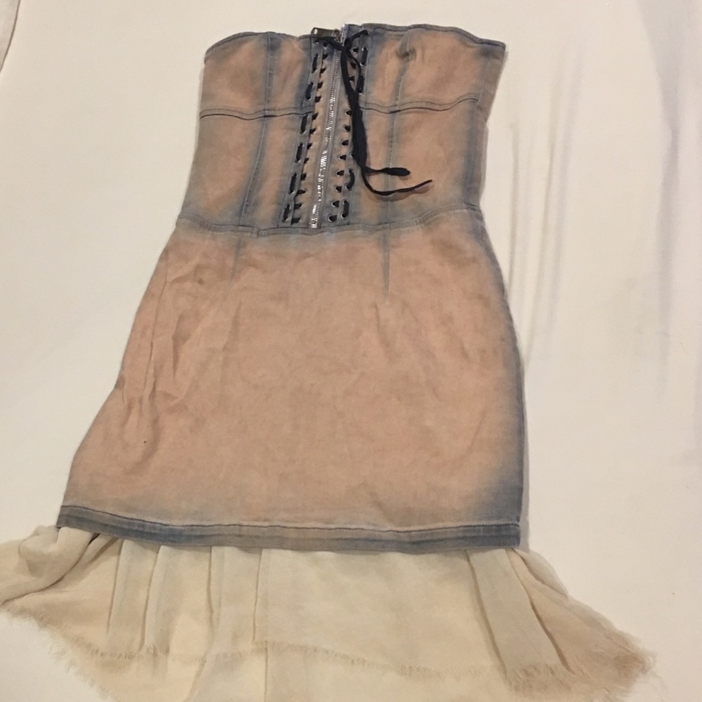 Denim dress